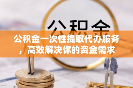 金平公积金一次性提取代办服务，高效解决你的资金需求