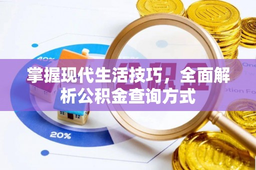 金平掌握现代生活技巧，全面解析公积金查询方式