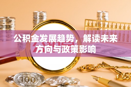 金平公积金发展趋势，解读未来方向与政策影响