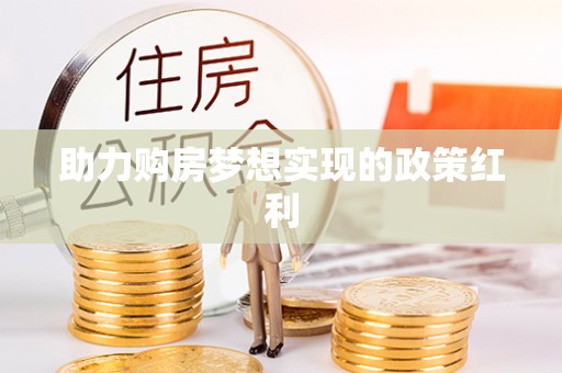 金平助力购房梦想实现的政策红利