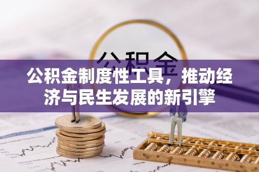 金平公积金制度性工具，推动经济与民生发展的新引擎