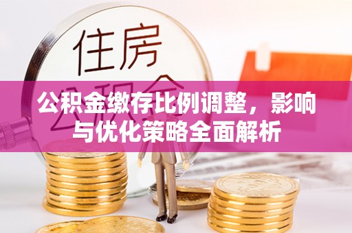 金平公积金缴存比例调整，影响与优化策略全面解析