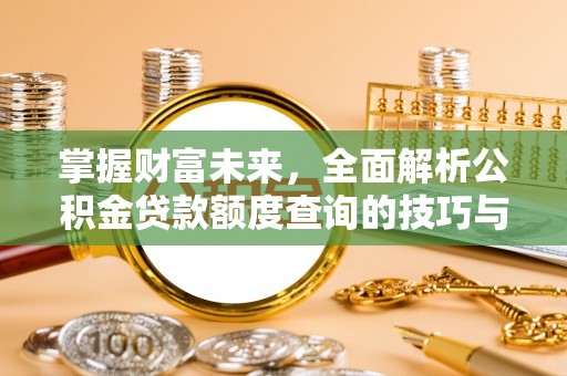 金平掌握财富未来，全面解析公积金贷款额度查询的技巧与策略