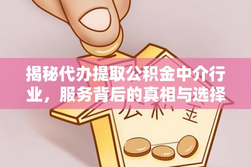 金平揭秘代办提取公积金中介行业，服务背后的真相与选择指南