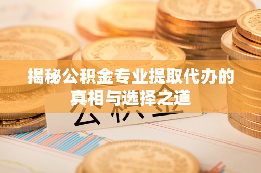 金平揭秘公积金专业提取代办的真相与选择之道