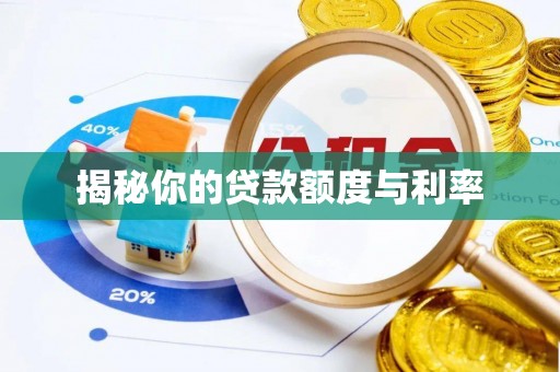 金平揭秘你的贷款额度与利率