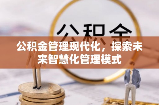 金平公积金管理现代化，探索未来智慧化管理模式