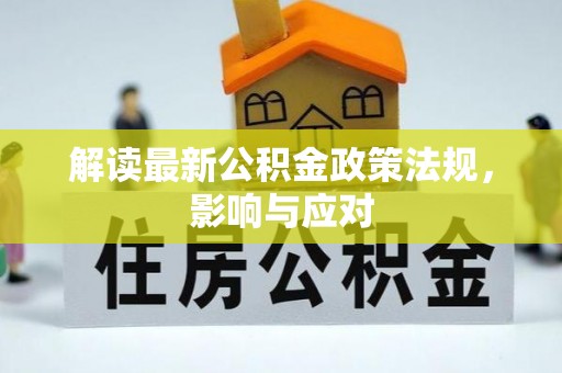 金平解读最新公积金政策法规，影响与应对