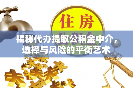 金平揭秘代办提取公积金中介，选择与风险的平衡艺术
