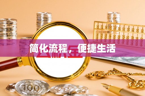 金平简化流程，便捷生活