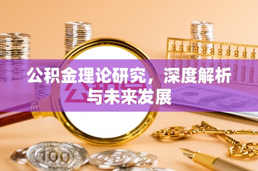 金平公积金理论研究，深度解析与未来发展
